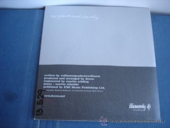 CDs de m&uacute;sica: DOVES   HERE IT COMES   PROMO  CD-SINGLE - Foto 2