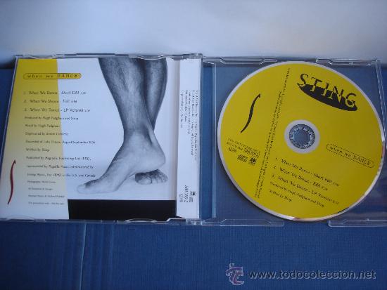 CDs de m&uacute;sica: STING   WHEN WE DANCE  PROMO  CD-SINGLE 1+2 - Foto 2