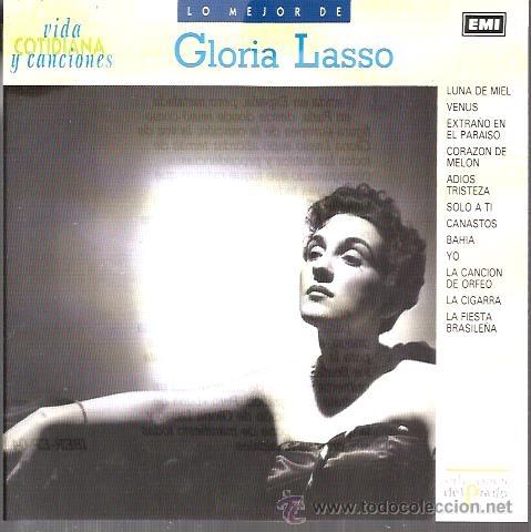 CDs de m&uacute;sica: CD LO MEJOR DE GLORIA LASSO - Foto 1