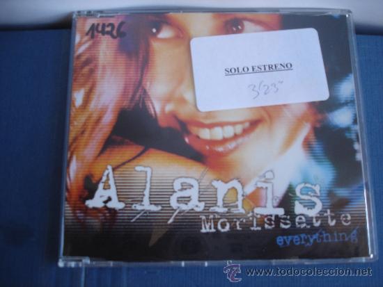 CDs de m&uacute;sica: ALANIS MORISSETTE   EVERYTHING   CD-SINGLE 1+1 - Foto 1