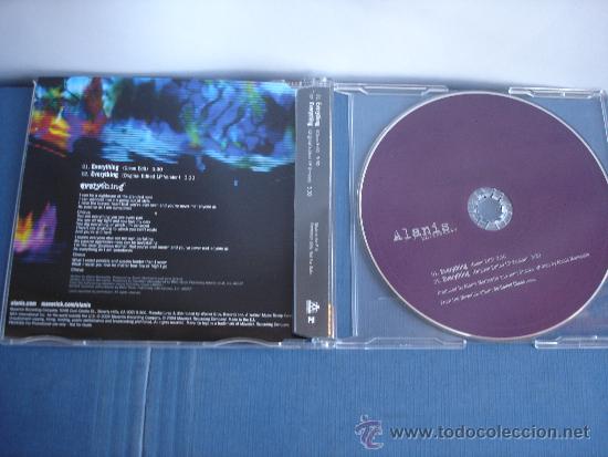 CDs de m&uacute;sica: ALANIS MORISSETTE   EVERYTHING   CD-SINGLE 1+1 - Foto 2