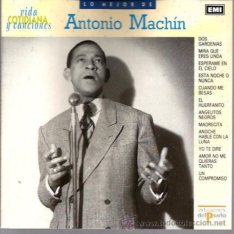 CDs de m&uacute;sica: CD LO MEJOR DE ANTONIO MACHIN - Foto 1