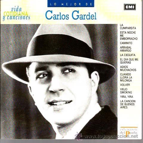 CDs de m&uacute;sica: CD LO MEJOR DE CARLOS GARDEL - Foto 1