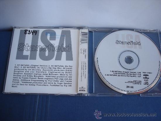 CDs de m&uacute;sica: LISA STANSFIELD   SO NATURAL   CD-SINGLE 1+2 - Foto 2