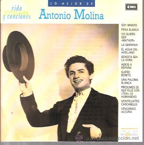 CDs de m&uacute;sica: CD LO MEJOR DE ANTONIO MOLINA - Foto 1