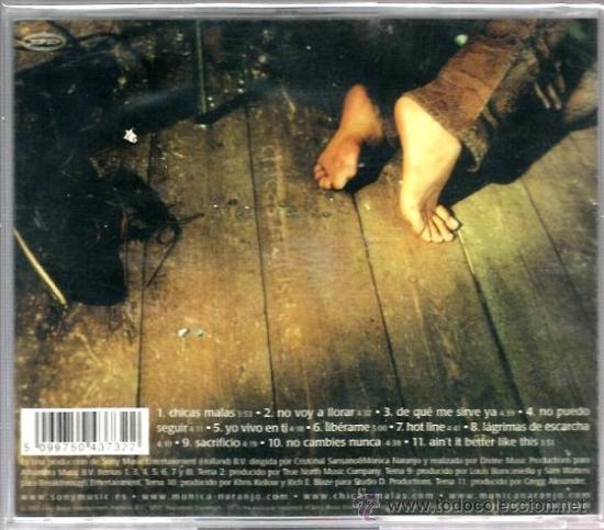 CDs de m&uacute;sica: CD MONICA NARANJO : CHICAS MALAS - Foto 2