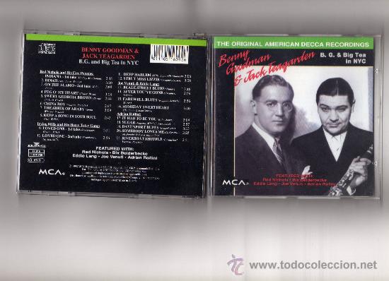 CDs de m&uacute;sica: Benny Goodman & Jack Teagarden - Foto 1