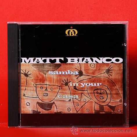 CDs de m&uacute;sica: MATT BIANCO SAMBA IN YOUR CASA CD - Foto 1