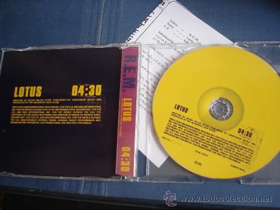CDs de m&uacute;sica: R.E.M. LOTUS CD SINGLE  PROMO - Foto 2