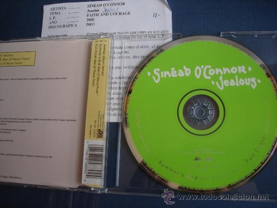 CDs de m&uacute;sica: SIN&Eacute;AD O&acute;CONNOR  JEALOUS +2  CD SINGLE - Foto 2