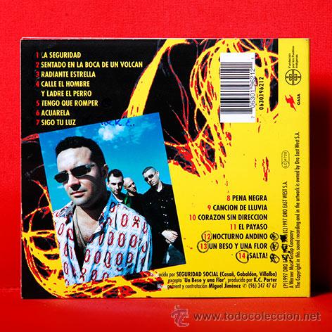 CDs de m&uacute;sica: SEGURIDAD SOCIAL EN LA BOCA DEL VOLCAN CD - Foto 2
