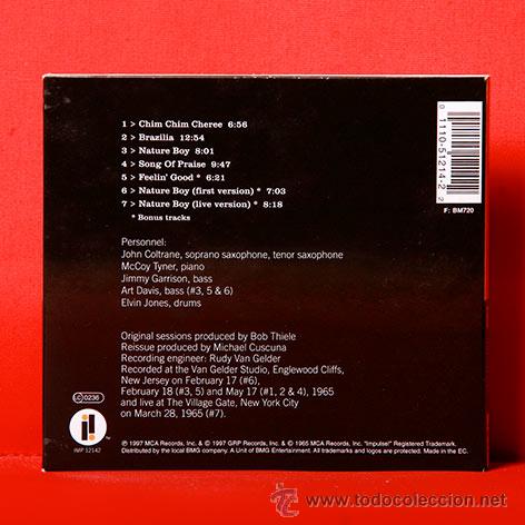 CDs de m&uacute;sica: JOHN COLTRANE THE JOHN COLTRANE PLAYS CD - Foto 2