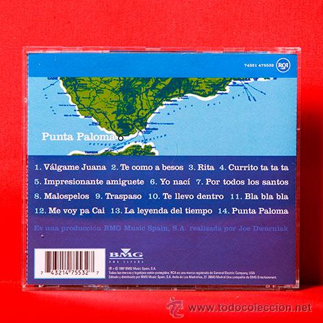 CDs de m&uacute;sica: KIKO VENENO PUNTA PALOMA CD - Foto 2