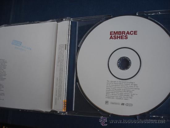 CDs de m&uacute;sica: EMBRACE   ASHES  PROMO  CD-SINGLE - Foto 2