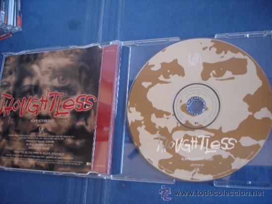 CDs de m&uacute;sica: Korn ?&ndash; Thoughtless  CD, Single, Promo - Foto 2