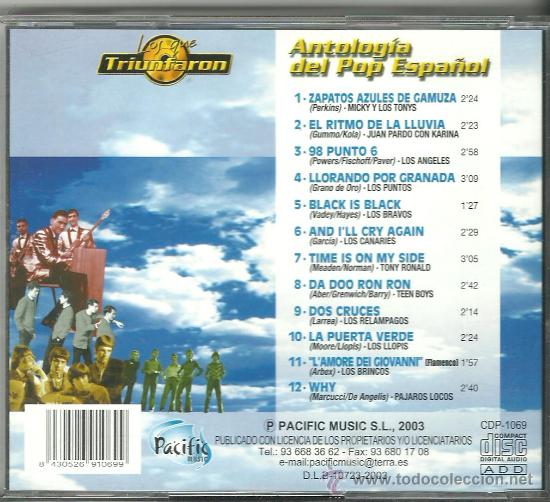 CDs de m&uacute;sica: antologia del pop espa&ntilde;ol - los que triunfaron 2 - Foto 1