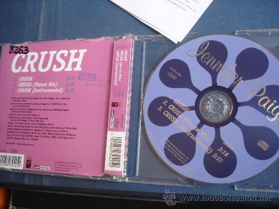 CDs de m&uacute;sica: JENNIFER PAIGE   CRUSH  CD-MAXI 1+2 - Foto 2