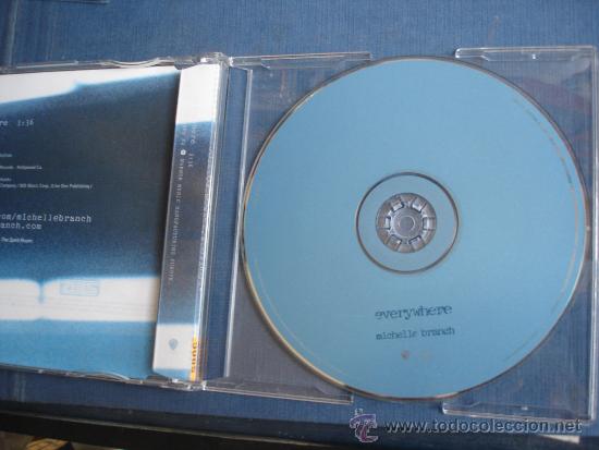CDs de m&uacute;sica: MICHELLE BRANCH   EVERYWHERE  CD-SINGLE PROMO - Foto 2