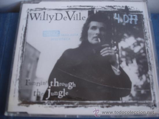 CDs de m&uacute;sica: Willy DeVille  RUNNIN&acute; THROUGHT THE JUNGLE+ 2  CD SINGLE - Foto 1
