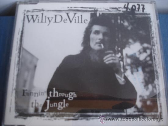 CDs de m&uacute;sica: Willy DeVille  RUNNIN&acute; THROUGHT THE JUNGLE+ 2  CD SINGLE - Foto 1