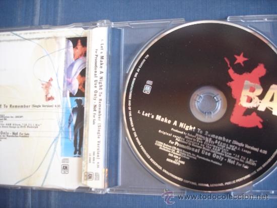 CDs de m&uacute;sica: BRYAN ADAMS  LET&acute;S MAKE A NIGHT TO REMEMBER  CD, Single, Promo - Foto 2