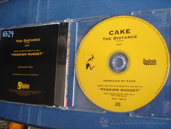 CDs de m&uacute;sica: CAKE   THE DISTANCE  PROMO  CD-SINGLE - Foto 2