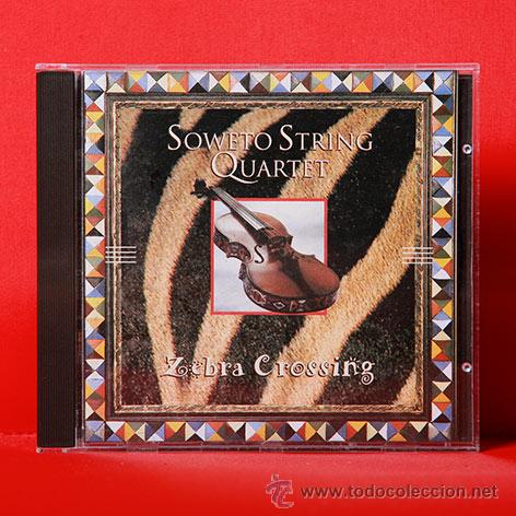 CDs de m&uacute;sica: SOWETO STRING QUARTET ZEBRA CROSSING CD - Foto 1