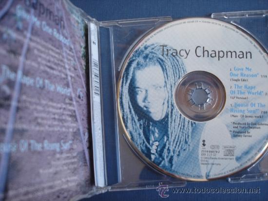 CDs de m&uacute;sica: TRACY CHAPMAN GIVE ME ONE REASON+2 - Foto 2