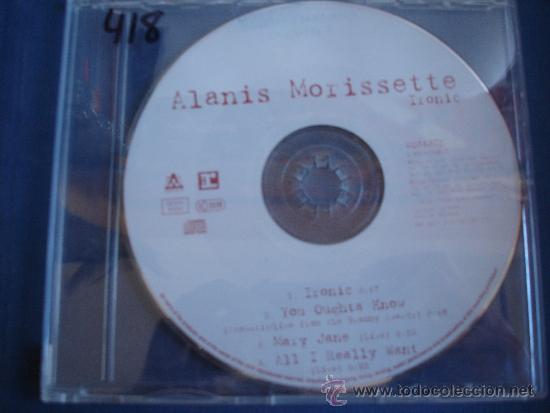 CDs de m&uacute;sica: ALANIS MORISSETTE   IRONIC  CD-MAXI  4 TRACKS - Foto 1