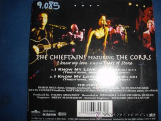 CDs de m&uacute;sica: THE CHIEFTAINS   I KNOW MY LOVE   CD-SINGLE 1+2 - Foto 2