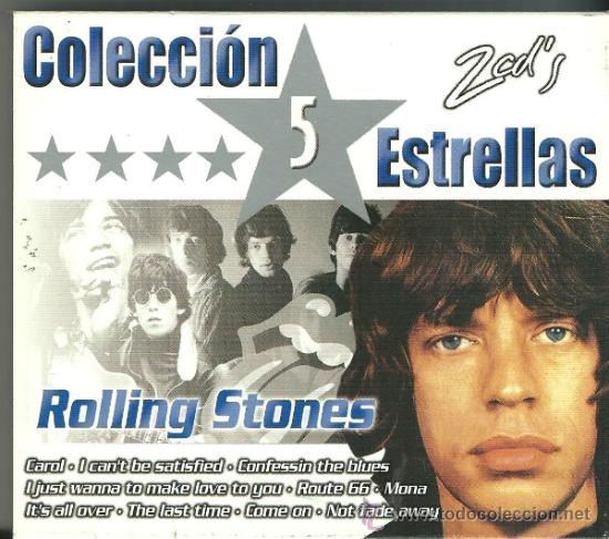 CDs de m&uacute;sica: rolling stones- coleccion 5 estrellas doble cd - Foto 1