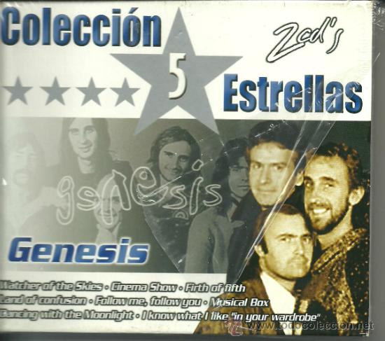 CDs de m&uacute;sica: genesis - coleccion 5 estrellas doble cd - Foto 1