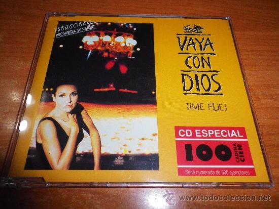 CDs de M&uacute;sica: VAYA CON DIOS Time flies CD PROMOCIONAL CADENA 100 LIMITADO A 500 COPIAS 3 TEMAS A&Ntilde;O 1992