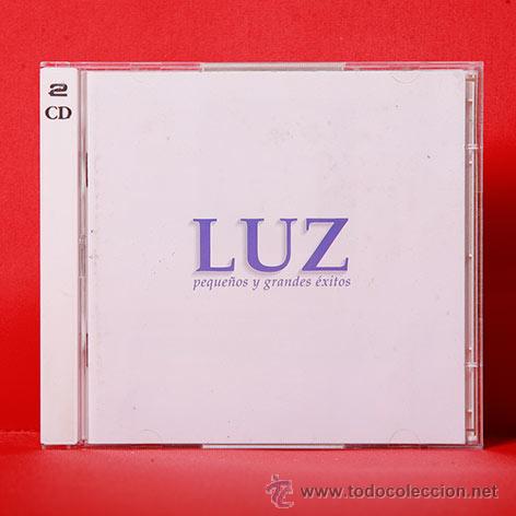 CDs de m&uacute;sica: LUZ PEQUE&Ntilde;OS Y GRANDES EXITOS CD DOBLE - Foto 1