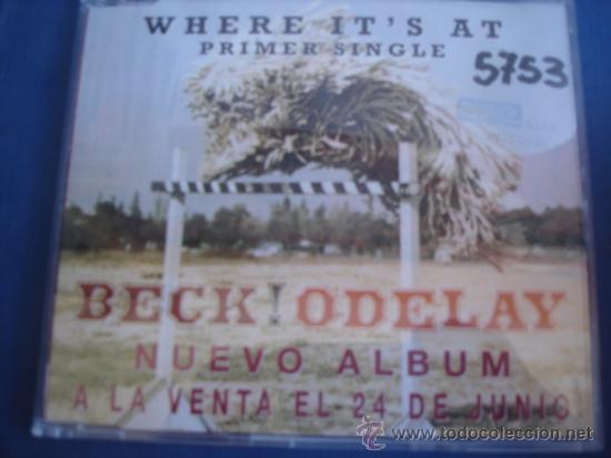 CDs de m&uacute;sica: Beck &ndash; Where Its At  CD, Single, Promo - Foto 1