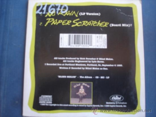 CDs de m&uacute;sica: BLIND MELON  NO RAIN+1  CD SINGLE - Foto 2