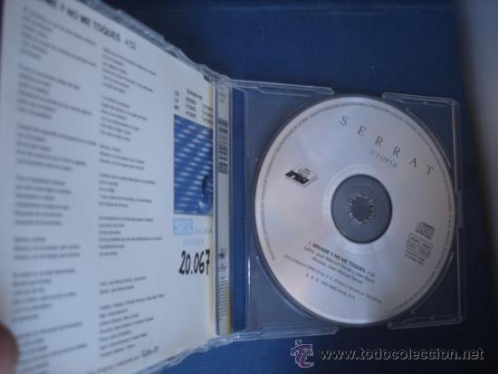 CDs de m&uacute;sica: SERRAT  MIRAME Y NO ME TOQUES  CD SINGLE - Foto 2