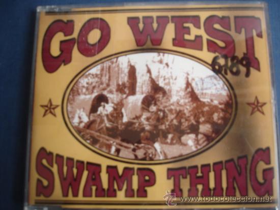 CDs de m&uacute;sica: GO WEST   SWAMP THING   CD-MAXI 1+1 - Foto 1