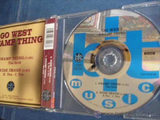 CDs de m&uacute;sica: GO WEST   SWAMP THING   CD-MAXI 1+1 - Foto 2