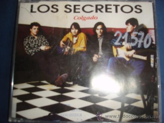 CDs de m&uacute;sica: LOS SECRETOS COLGADO  CD SINGLE - Foto 1