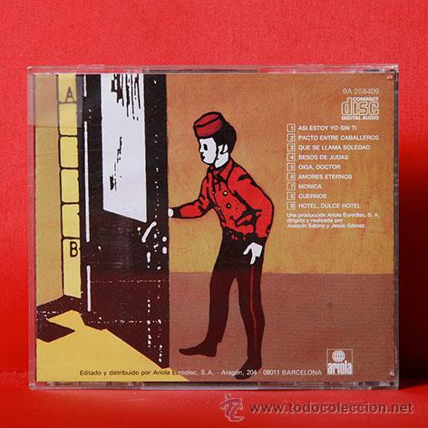 CDs de m&uacute;sica: JOAQUIN SABINA HOTEL DULCE HOTEL CD - Foto 2