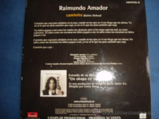 CDs de m&uacute;sica: RAIMUNDO AMADOR CAMINITO CD SINGLE PROMO - Foto 2