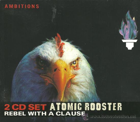CDs de m&uacute;sica: atomic rooster -rebel with a clause doble cd digipack nuevo - Foto 1