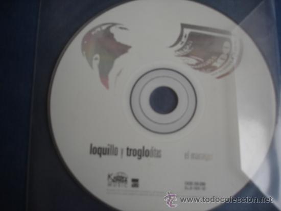 CDs de m&uacute;sica: LOQUILLO Y LOS TROGLODITAS  EL MANAGER  CD SINGLE - Foto 1