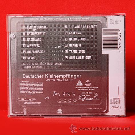 CDs de m&uacute;sica: KRAFTWERK RADIO-ACTIVITY CD - Foto 2