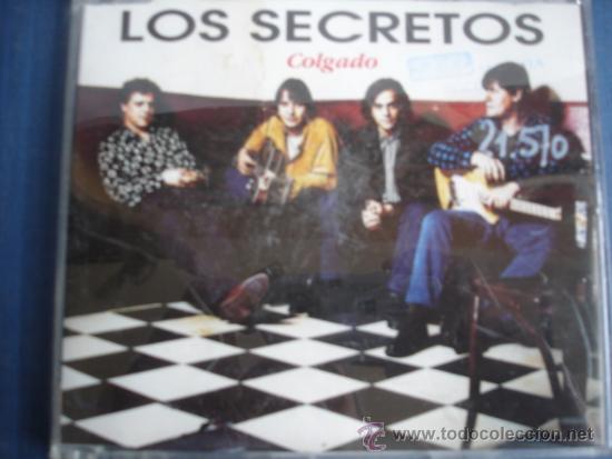 CDs de m&uacute;sica: LOS SECRETOS   COLGADO  CD-SINGLE - Foto 1