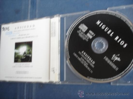 CDs de m&uacute;sica: MIGUEL RIOS   ANSIEDAD  PROMO  CD-SINGLE - Foto 2
