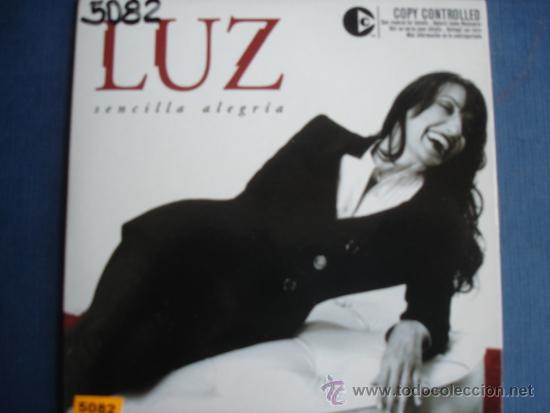 CDs de m&uacute;sica: LUZ   SENCILLA ALEGRIA  PROMO  CD-SINGLE - Foto 1