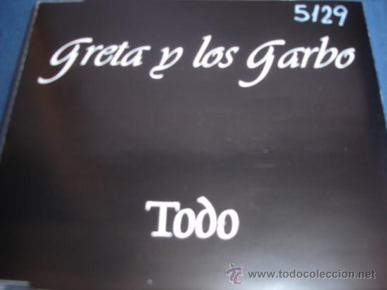 CDs de m&uacute;sica: GRETA Y LOS GARBO TODO   PROMO CD SINGLE - Foto 1