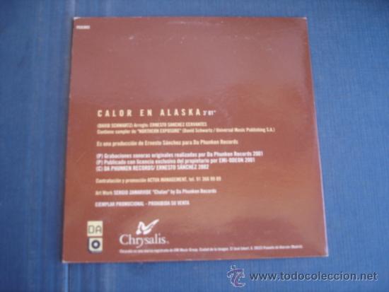 CDs de m&uacute;sica: TELEPHUNKEN   CALOR EN ALASKA  PROMO  CD-SINGLE - Foto 2